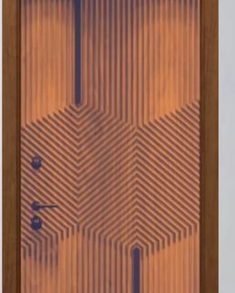 A finished CAZZ fibre door leaf